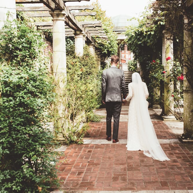 Intimate Wedding In London At Golders Hill Park Pergola
