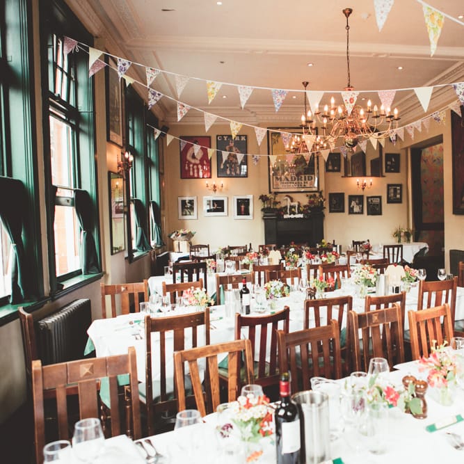 Wedding With A Pub Reception At The Peasant