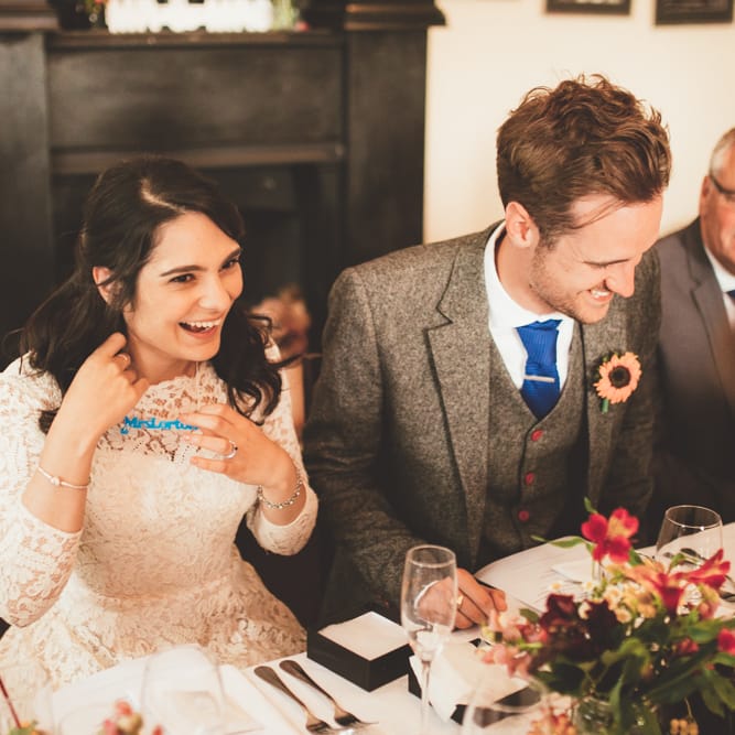 Wedding With A Pub Reception At The Peasant