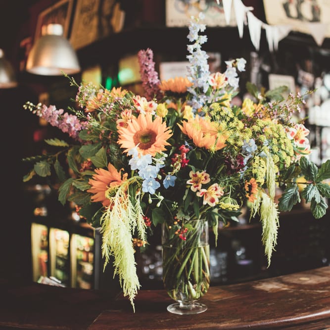 Wedding With A Pub Reception At The Peasant