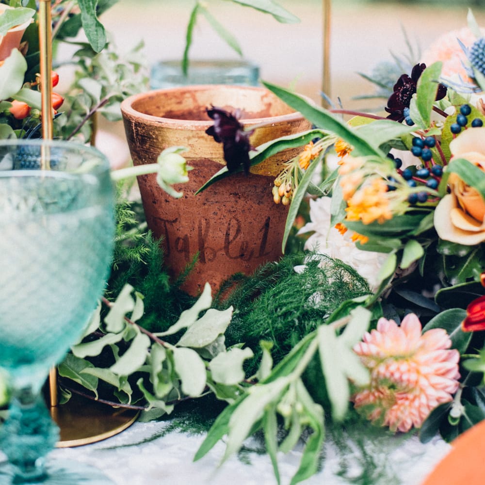 Terracotta & Bohemian Botanical Wedding Inspiration