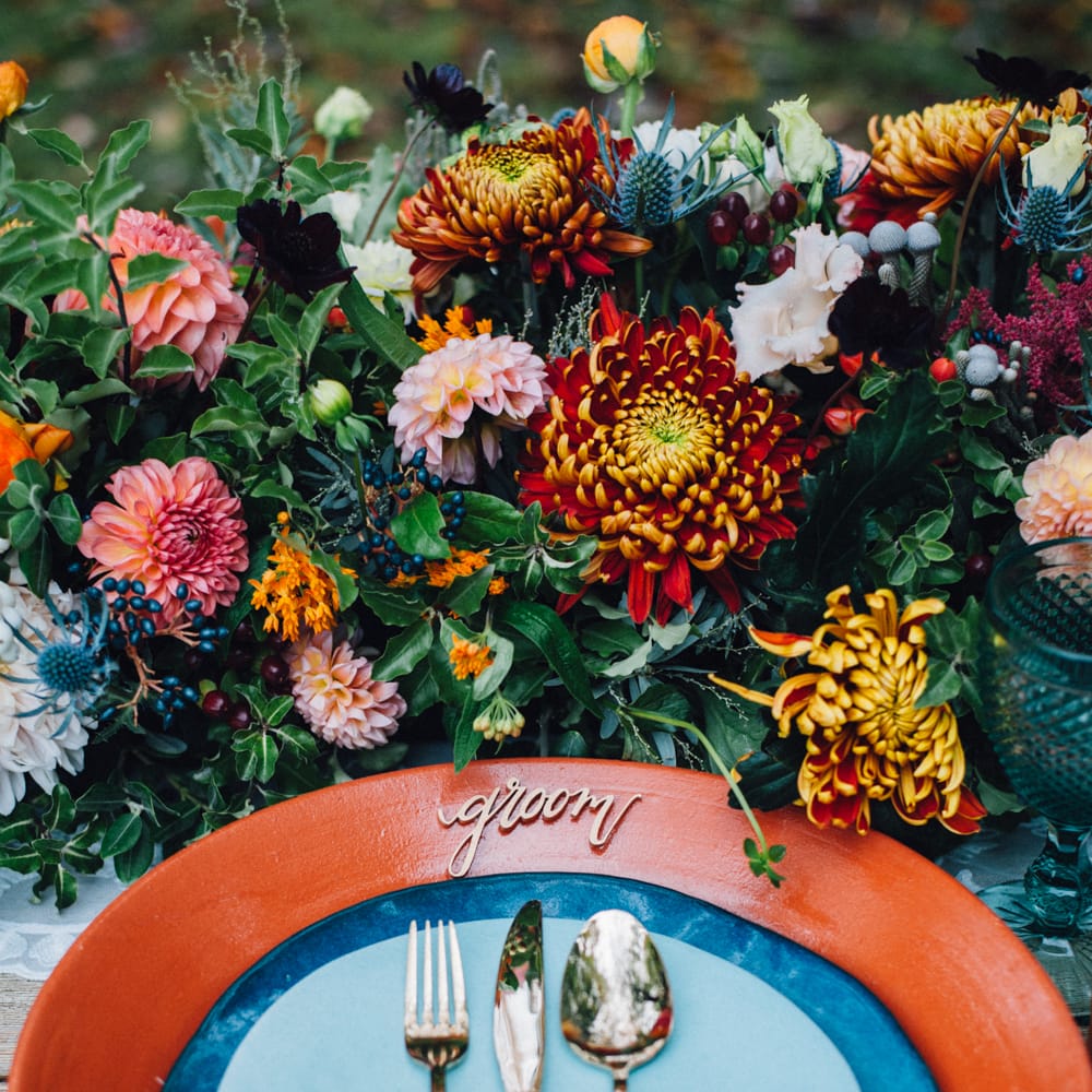 Terracotta & Bohemian Botanical Wedding Inspiration