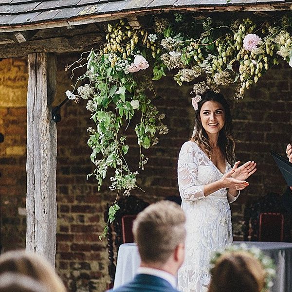 Floral Ceremony Arch By Bloom & Bone
