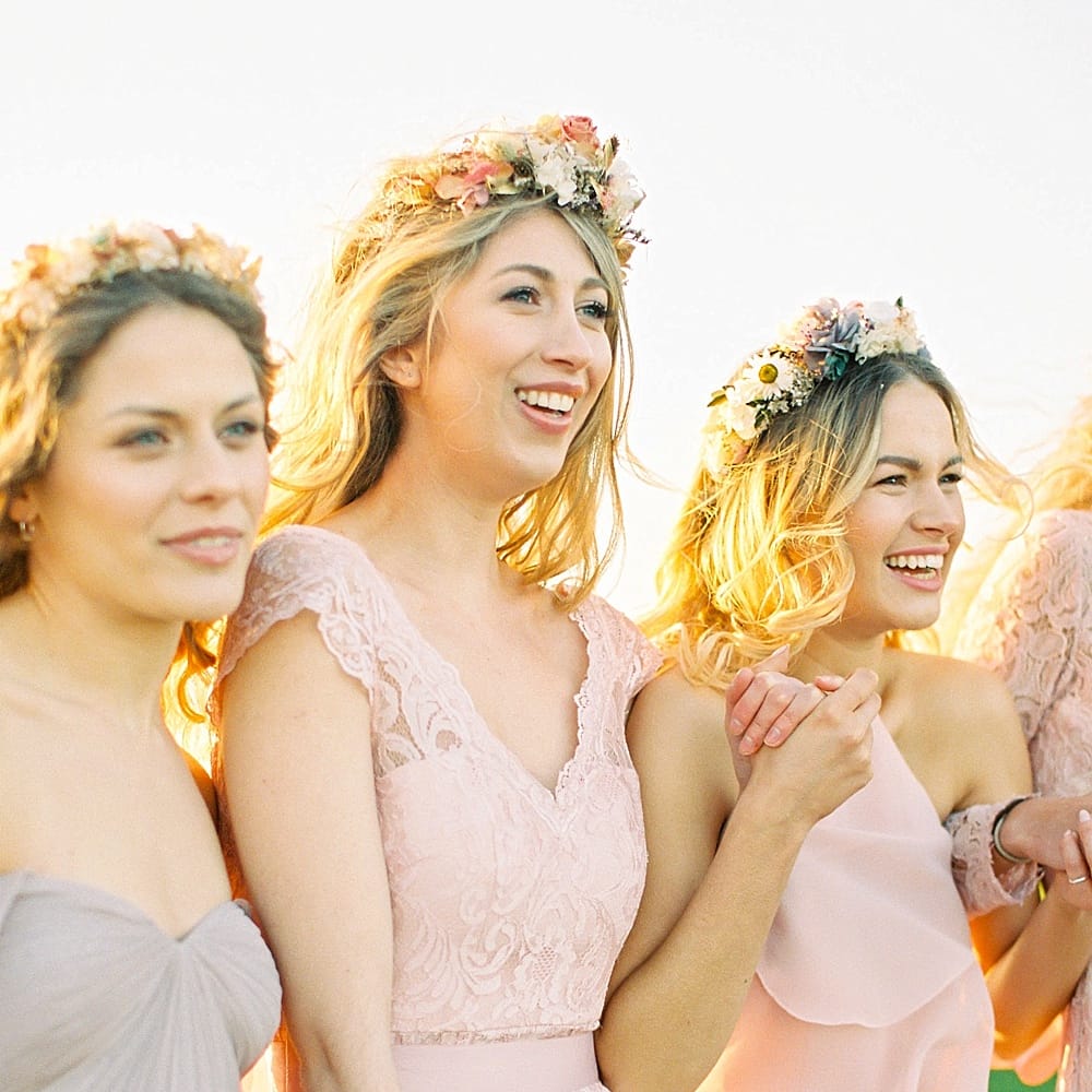 Pastel Bridesmaids Dresses For Stylish Modern Bridesmaids // Affordable Luxury, Bridesmaids & Occassion Dresses
