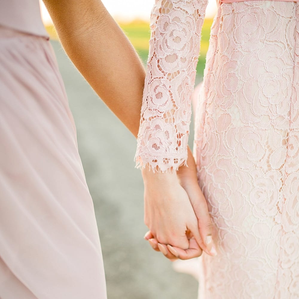 Pastel Bridesmaids Dresses For Stylish Modern Bridesmaids // Affordable Luxury, Bridesmaids & Occassion Dresses