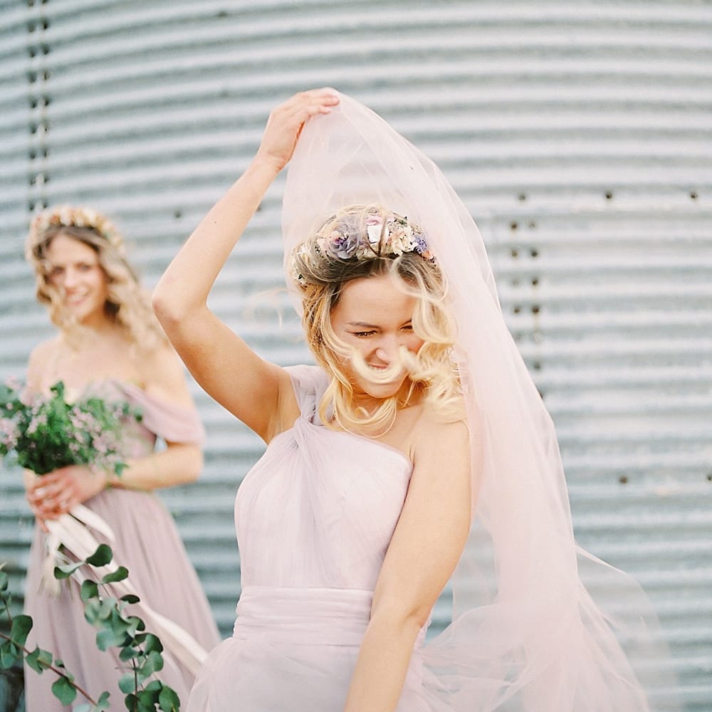 Pastel Bridesmaids Dresses For Stylish Modern Bridesmaids // Affordable Luxury, Bridesmaids & Occassion Dresses