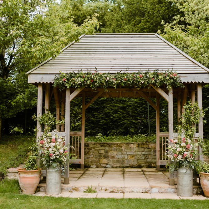 Outdoor Ceremony & Rustic Barn Reception at Pennard House Somerset | John Barwood Photography
