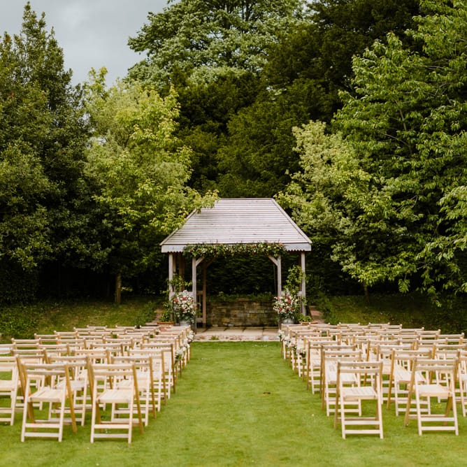 Outdoor Ceremony & Rustic Barn Reception at Pennard House Somerset | John Barwood Photography
