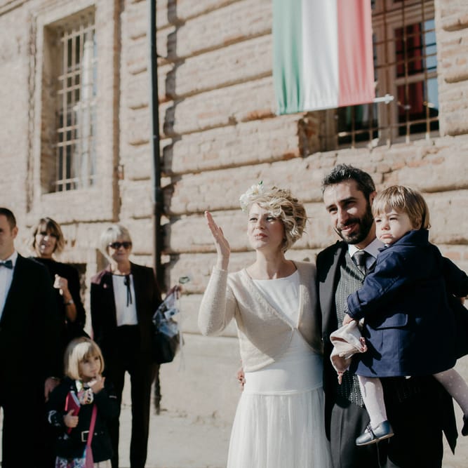 Bride, Groom & Daughter Wedding Ceremony | That Day Wedding Planner | Carla Penoncelli Photography