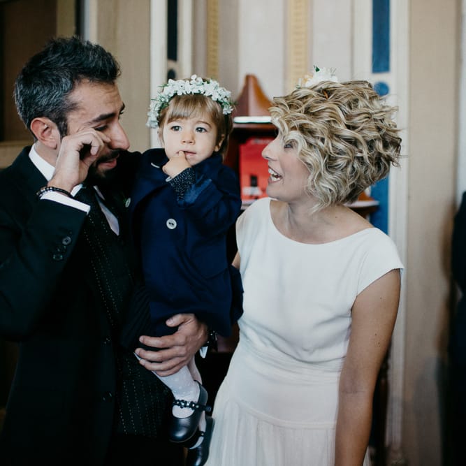 Wedding Ceremony | Bride in Rembo Styling Dress & Groom | That Day Wedding Planner | Carla Penoncelli Photography