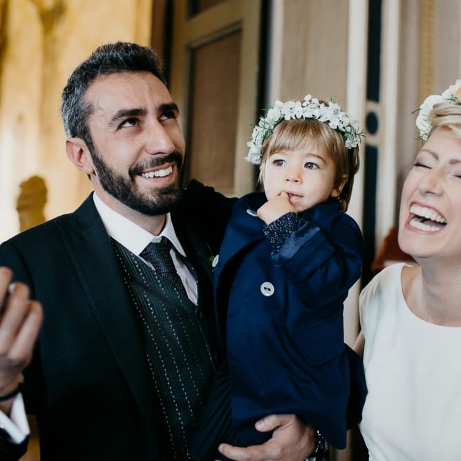 Wedding Ceremony | Bride in Rembo Styling Dress & Groom | That Day Wedding Planner | Carla Penoncelli Photography