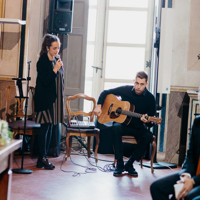 Wedding Ceremony | Bride in Rembo Styling Dress & Groom | That Day Wedding Planner | Carla Penoncelli Photography