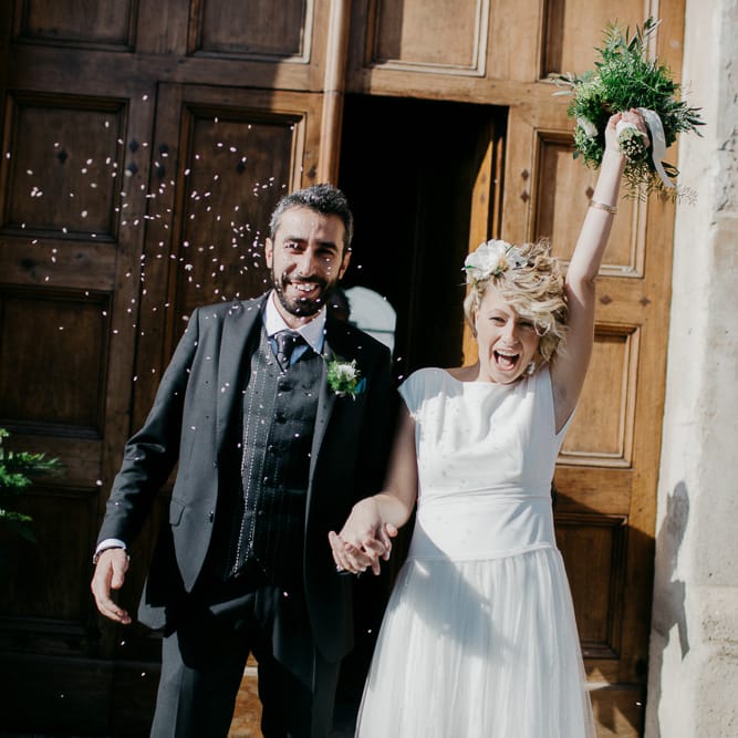 Wedding Ceremony | Bride in Rembo Styling Dress & Groom | That Day Wedding Planner | Carla Penoncelli Photography