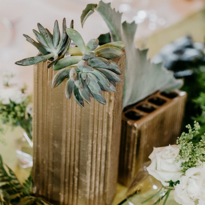 Succulent Wedding Decor | That Day Wedding Planner | Carla Penoncelli Photography
