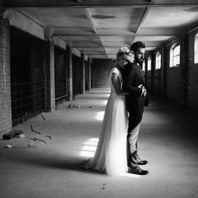 Bride in Rembo Styling Dress & Groom | That Day Wedding Planner | Carla Penoncelli Photography