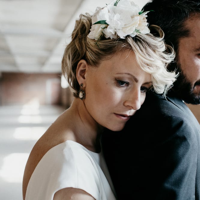 Bride in Rembo Styling Dress & Groom | That Day Wedding Planner | Carla Penoncelli Photography