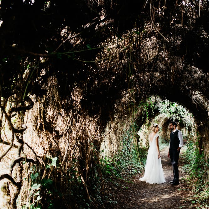 Bride in Rembo Styling Wedding Dress | That Day Wedding Planner | Carla Penoncelli Photography