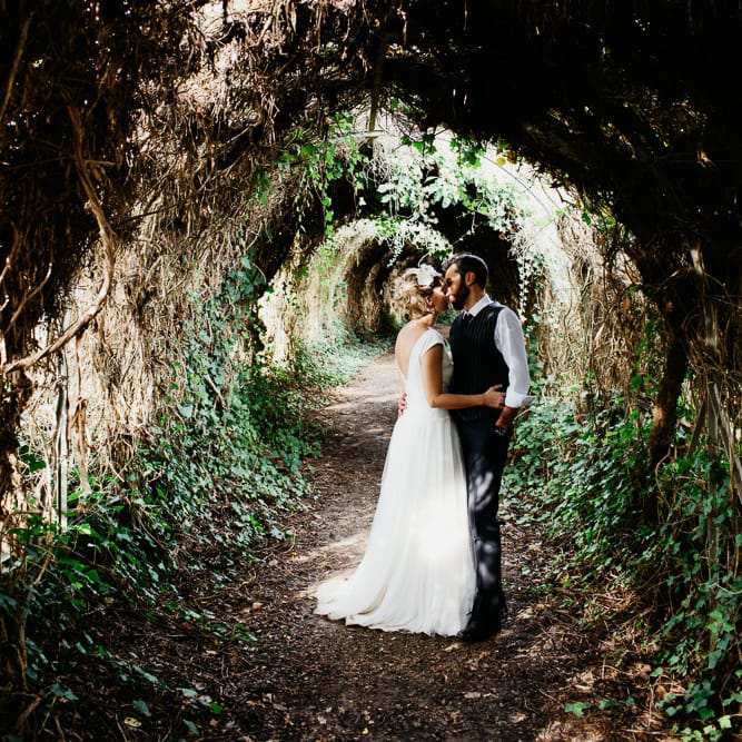 Bride in Rembo Styling Wedding Dress | That Day Wedding Planner | Carla Penoncelli Photography