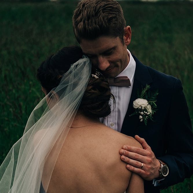 Rue De Seine Bride For A Stone Barn Wedding With Wedding Party In Soft Pink And Navy And Images From Jason Mark Harris With Film By Harris Films
