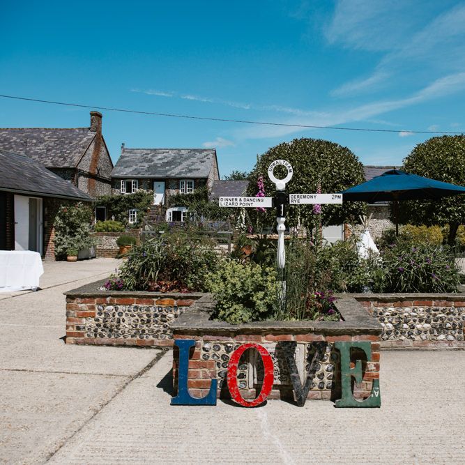 DIY Wedding at Upwaltham Barns with Bright Flowers | Danielle Victoria Photography