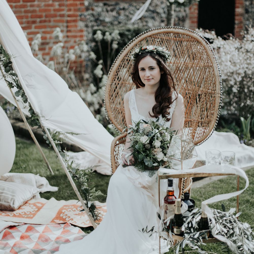 Outdoor Seating Area For Wedding