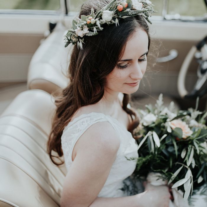 Vintage Beetle Wedding Car