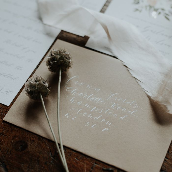 Rustic Luxe Stationery Suite