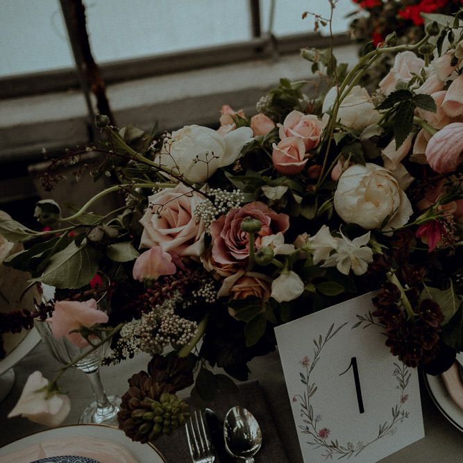 Soft & Romantic Bridal Inspiration Shoot With Rose Bouquets & Brides In Otaduy With Images From Fox & Owl Photography & Planning By Redamancy Weddings