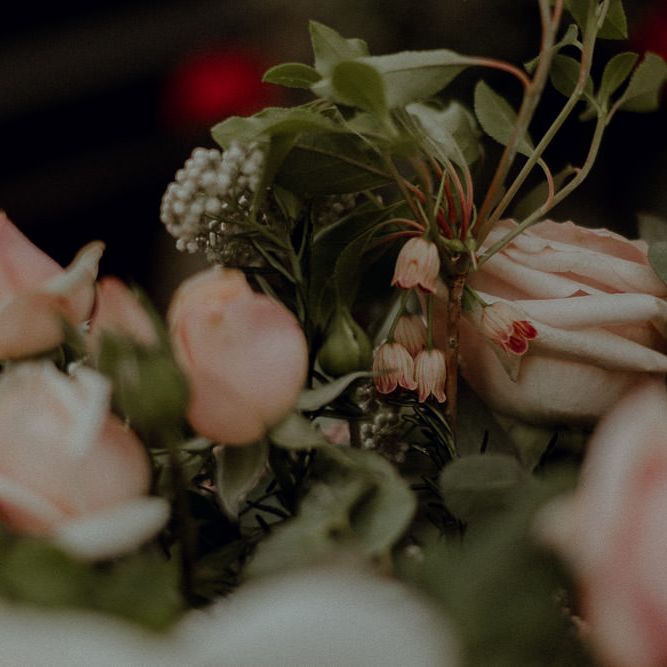 Soft & Romantic Bridal Inspiration Shoot With Rose Bouquets & Brides In Otaduy With Images From Fox & Owl Photography & Planning By Redamancy Weddings