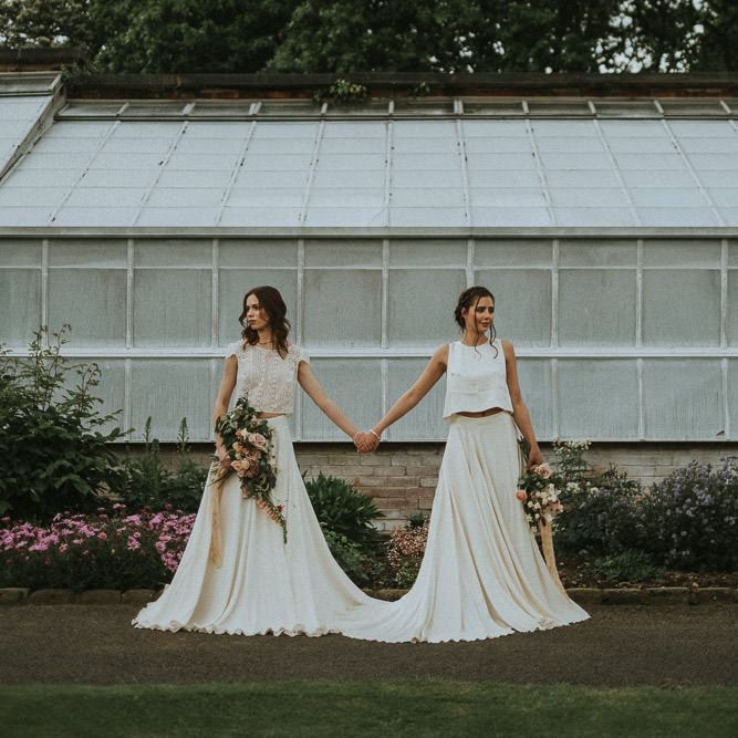 Soft & Romantic Bridal Inspiration Shoot With Rose Bouquets & Brides In Otaduy With Images From Fox & Owl Photography & Planning By Redamancy Weddings