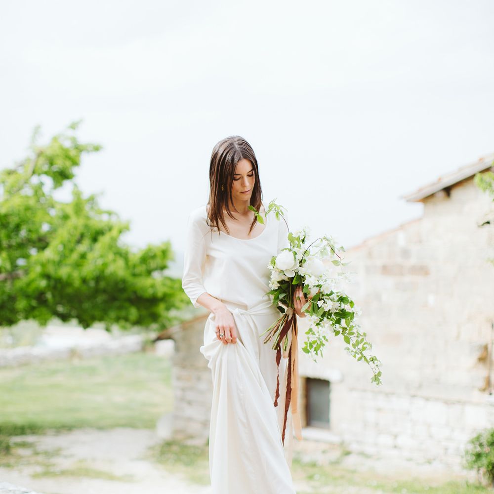Bride in Alessia Baldi Gown | Cristina Firotto Event Design | Valentina Oprandi Photography