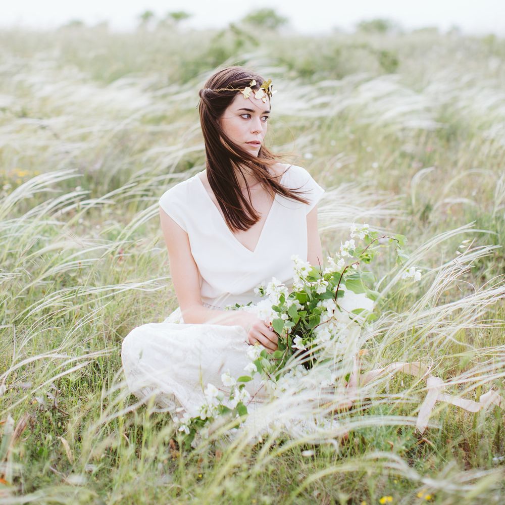 Bride in Alessia Baldi Gown | Cristina Firotto Event Design | Valentina Oprandi Photography