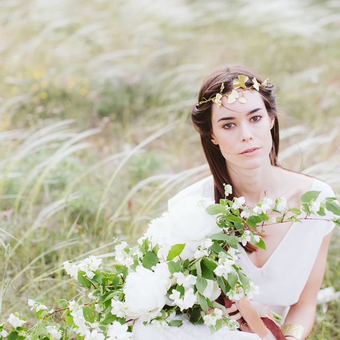 Bride in Alessia Baldi Gown | Cristina Firotto Event Design | Valentina Oprandi Photography
