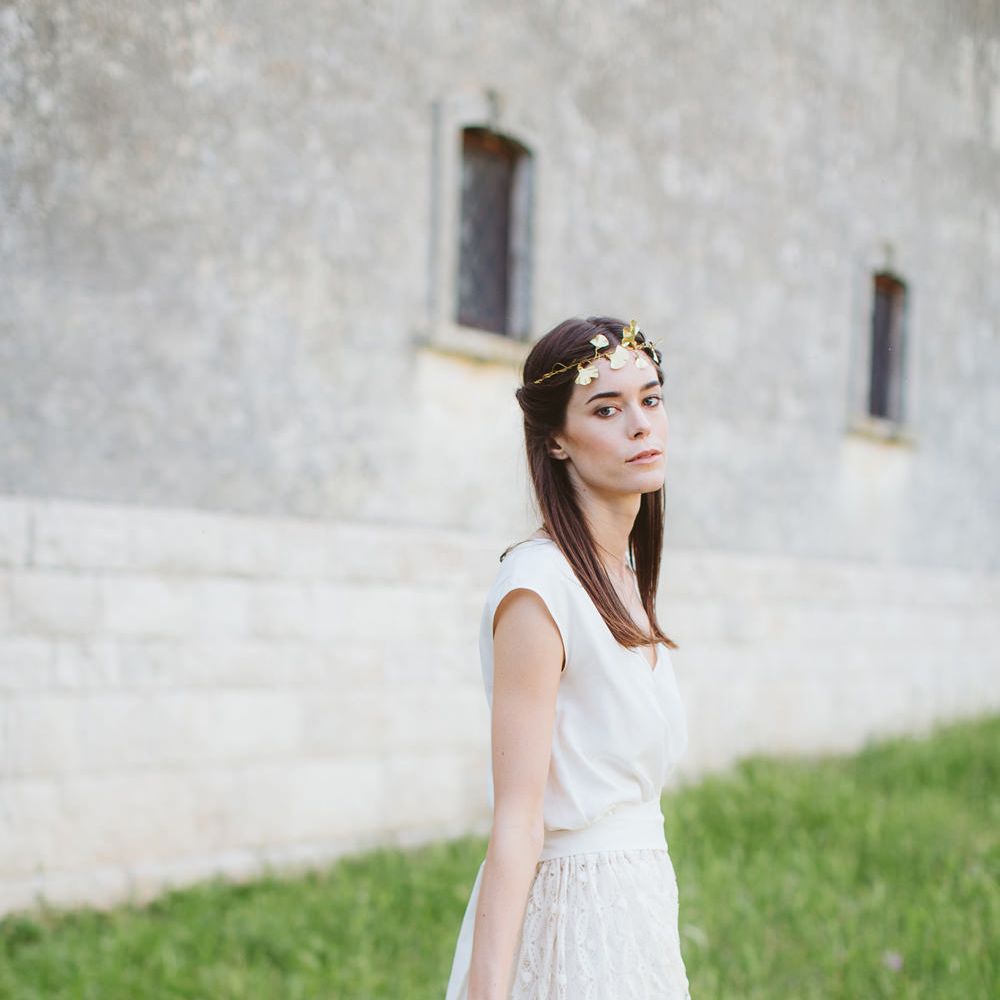 Bride in Alessia Baldi Gown | Cristina Firotto Event Design | Valentina Oprandi Photography