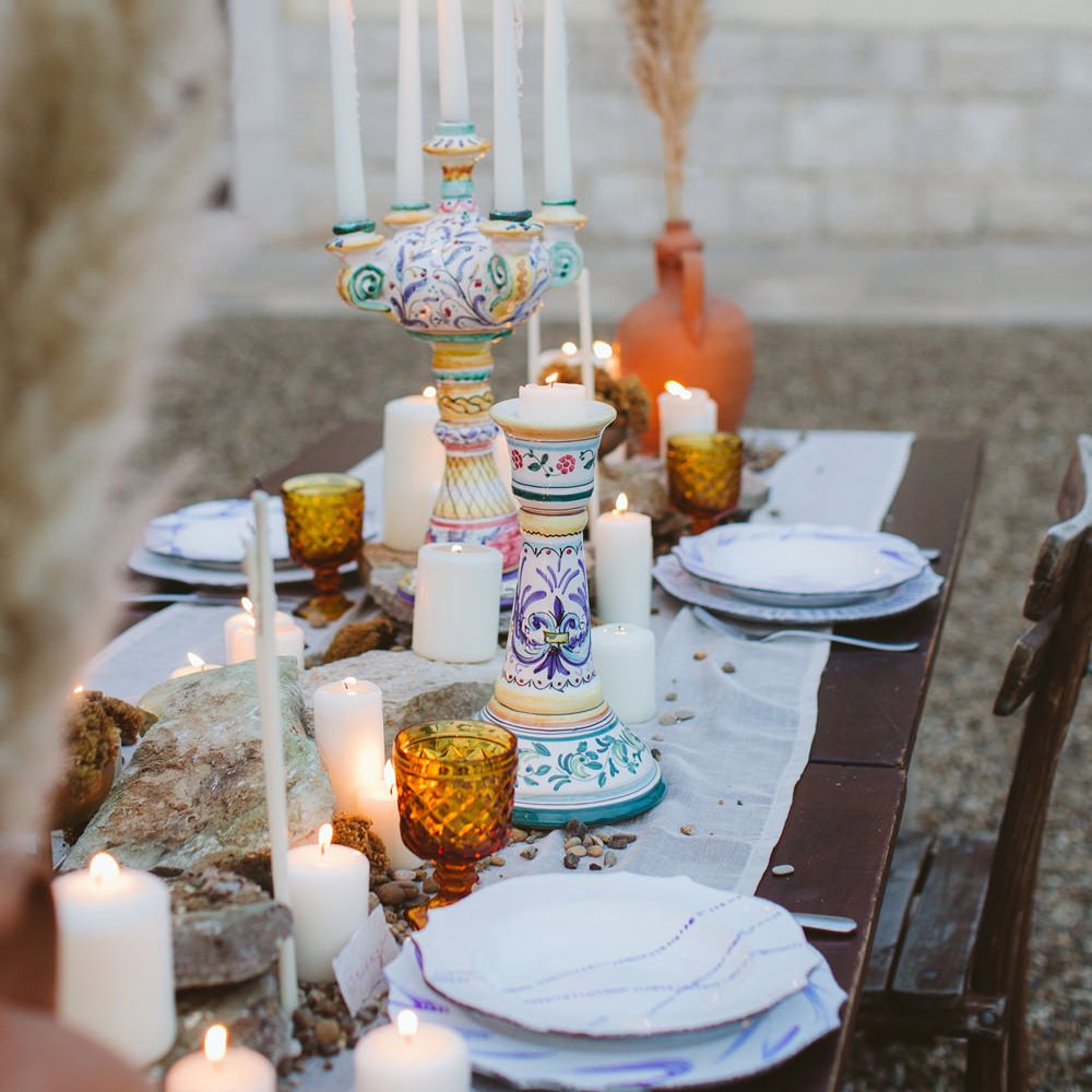 Table Decor | Natural Wedding Inspiration in the Apulian Karst Lands | Cristina Firotto Event Design | Valentina Oprandi Photography