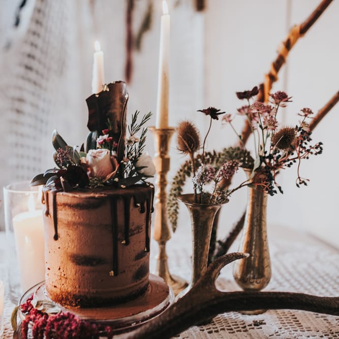 Chocolate Wedding Cake