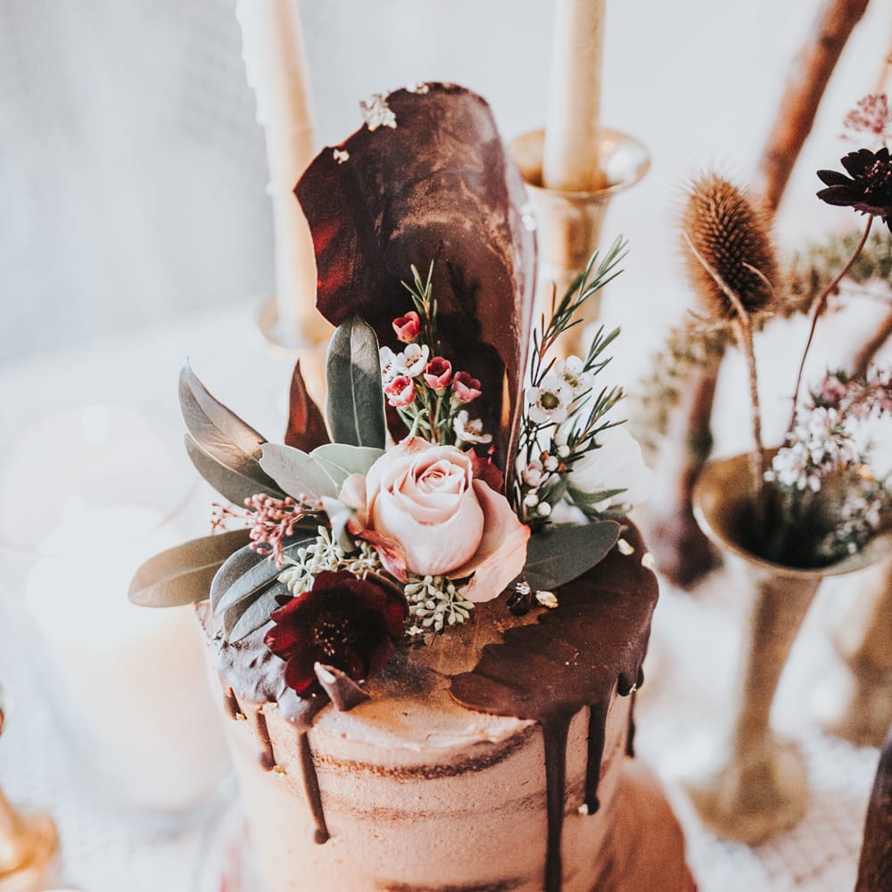 Chocolate Wedding Cake