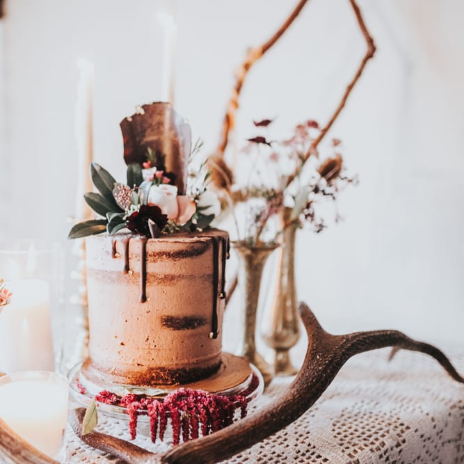 Chocolate Wedding Cake