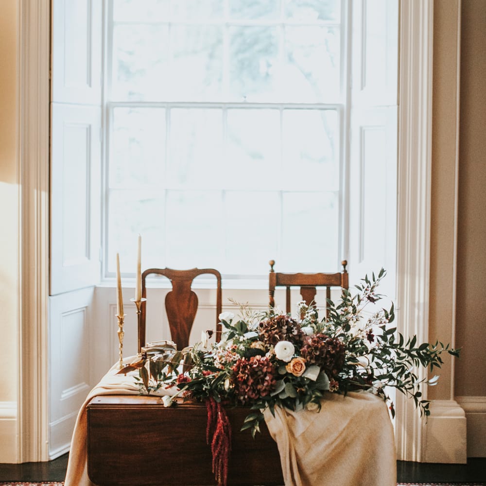 Autumnal Wedding Flowers