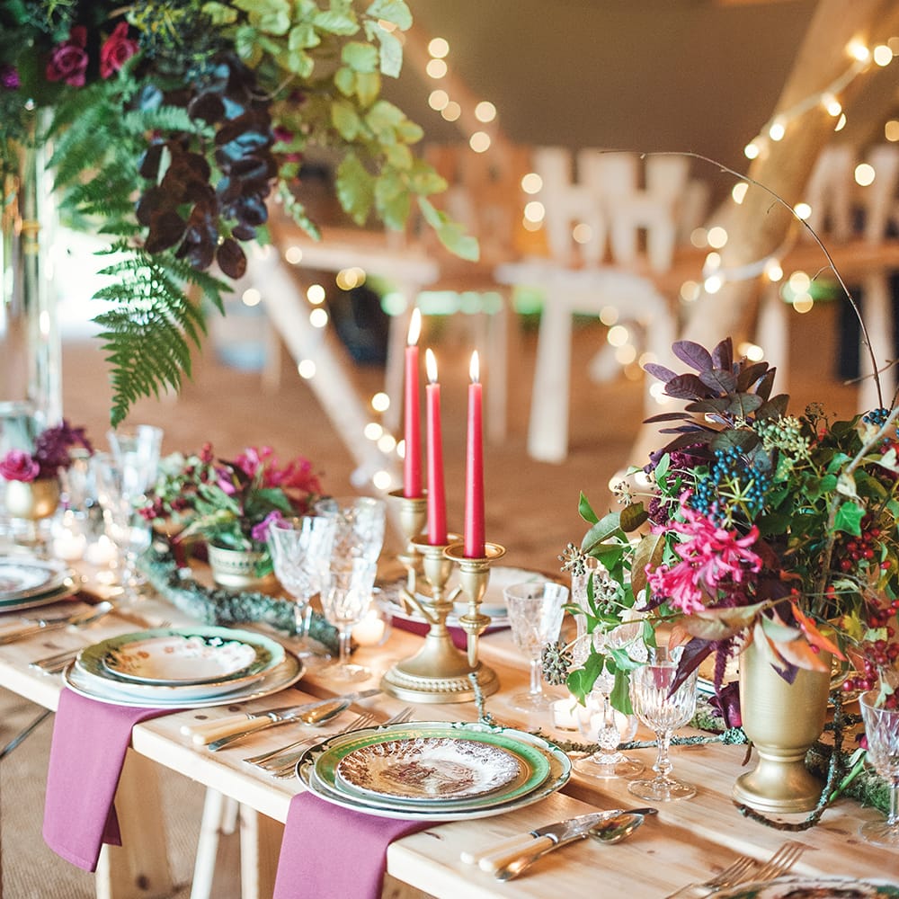 Woodland Luxe Wedding Inspiration At Knighton House Dorset With Minna Wedding Dresses & Images By Darima Frampton