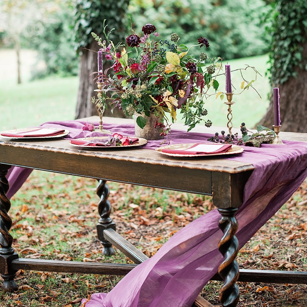 Woodland Luxe Wedding Inspiration At Knighton House Dorset With Minna Wedding Dresses & Images By Darima Frampton