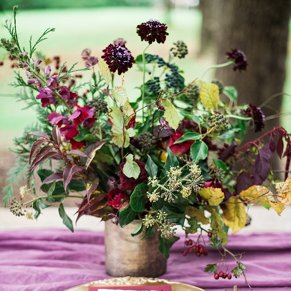 Woodland Luxe Wedding Inspiration At Knighton House Dorset With Minna Wedding Dresses & Images By Darima Frampton