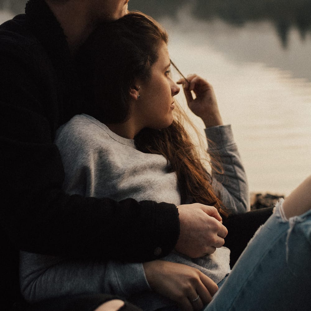 Dirty Dancing Lake Lift Engagement Shoot at Lake Coniston in the Lake District by ALifeLessOrdinary Photography