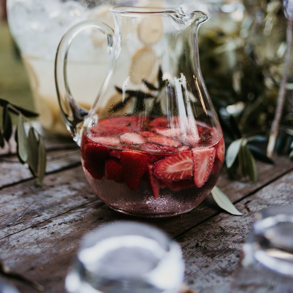Jug of Drink | Authentic Spanish Wedding at Masia Ribas, Barcelona | Sara Lobla Photography