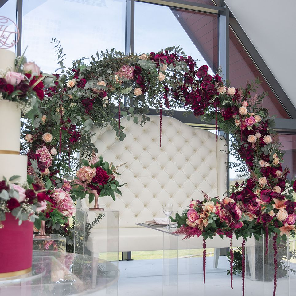 Floral Arch Installation
