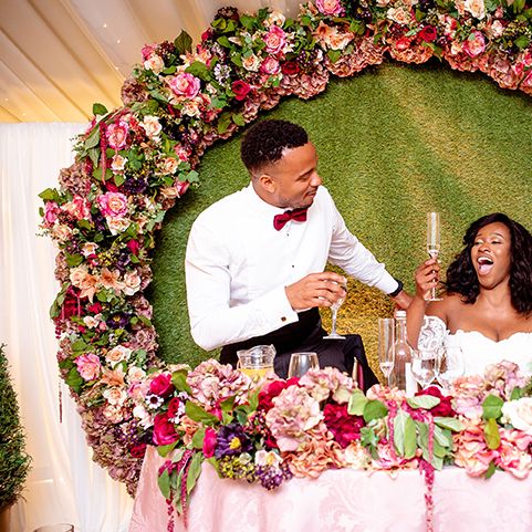 Floral Wedding Backdrop