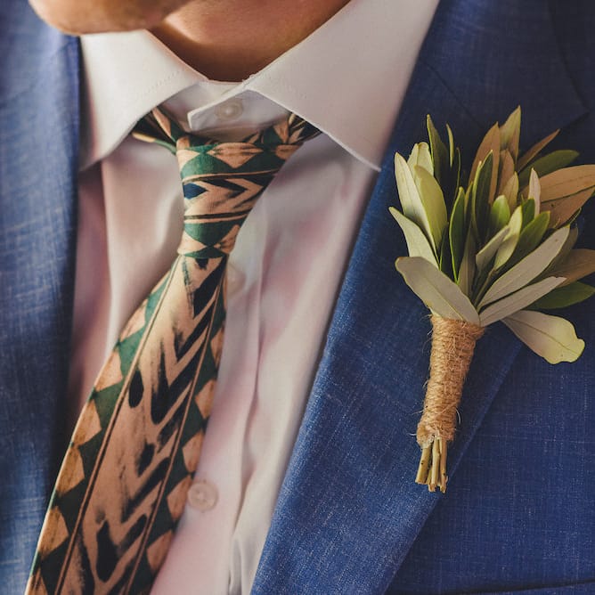 Intimate Prosecco Pool Party Wedding in Tuscany. Bride wears Livio Lacurre Gown, Groom wears Beggars Run Custom Suit. Photography by Livio Lacurre.