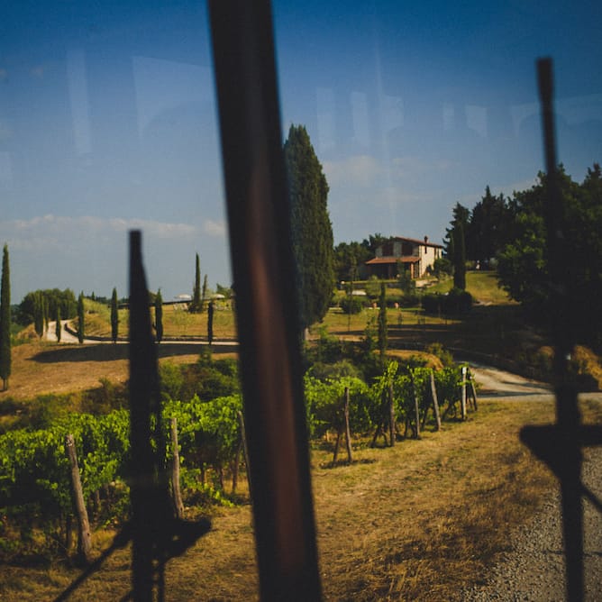 La Pieve Marsina. Intimate Prosecco Pool Party Wedding in Tuscany. Bride wears Livio Lacurre Gown, Groom wears Beggars Run Custom Suit. Photography by Livio Lacurre.