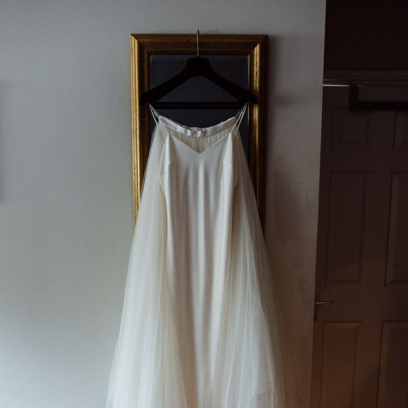 Two piece Halfpenny London bridal dress