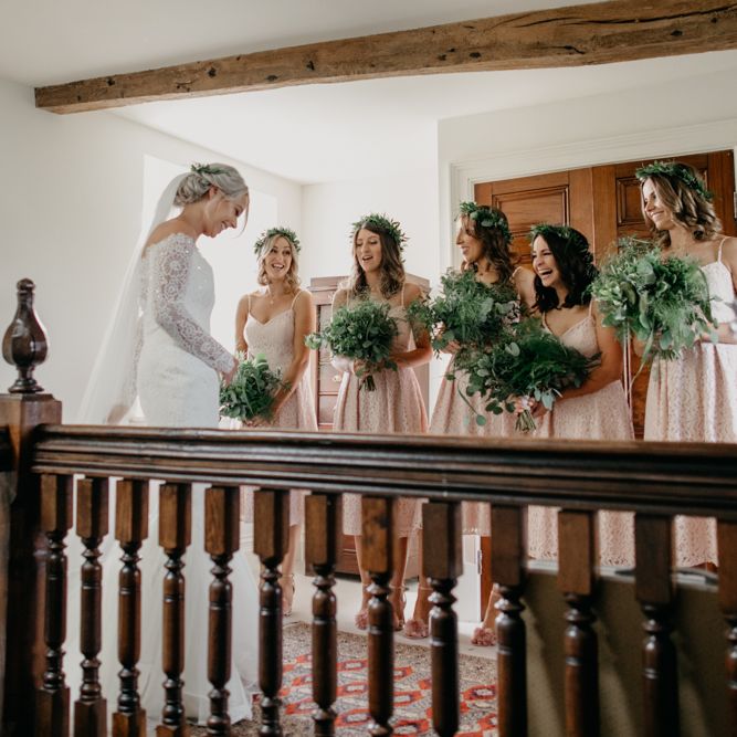 Dewsall Court Wedding With Bride In Fishtail Gown 'Adele' By Augusta Jones With Images From Chris Barber Photography And Film From Blooming Lovely Films
